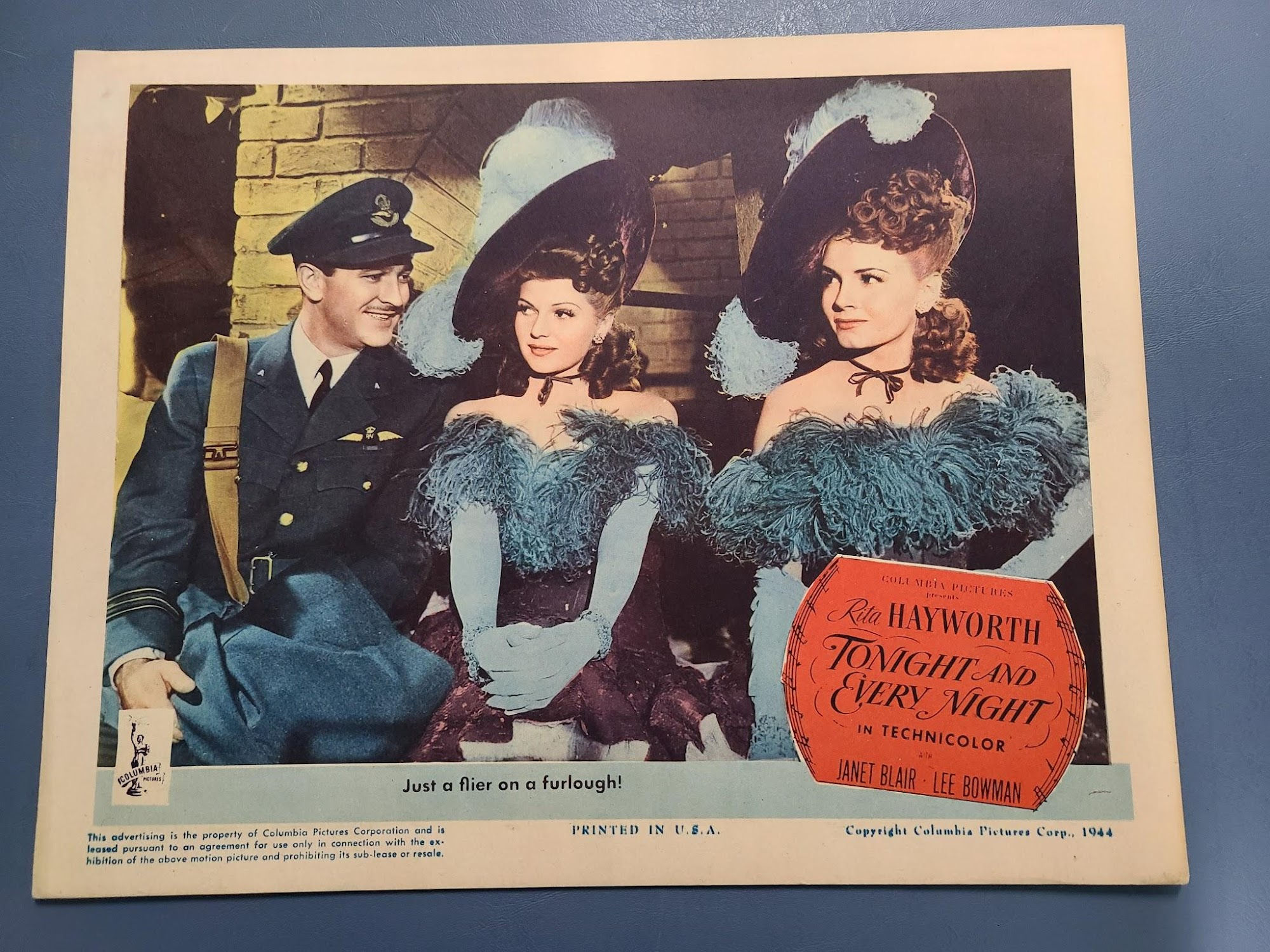 Tonight And Every Night 1945 General Lobby Cards