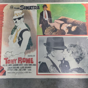 Tony Rome 1967 Mexican Lobby Cards