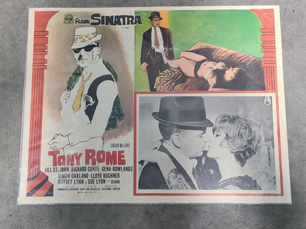 Tony Rome 1967 Mexican Lobby Cards