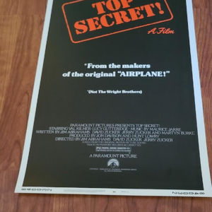 Top Secret 1984 Inserts