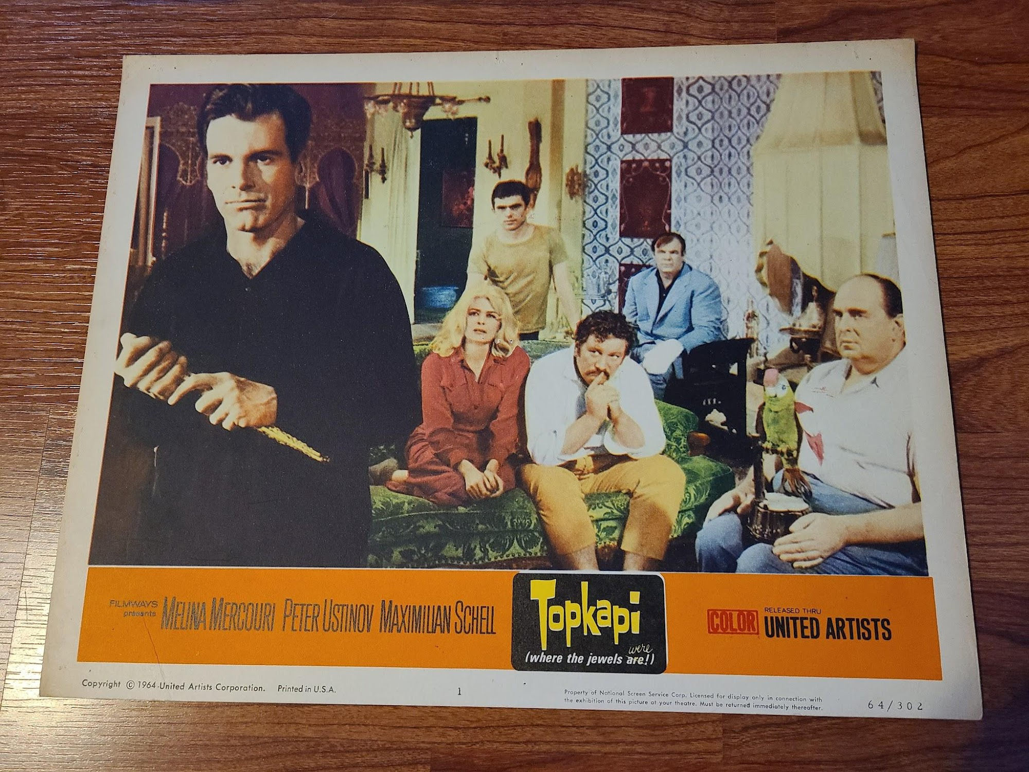 Topkapi 1964 General Lobby Cards