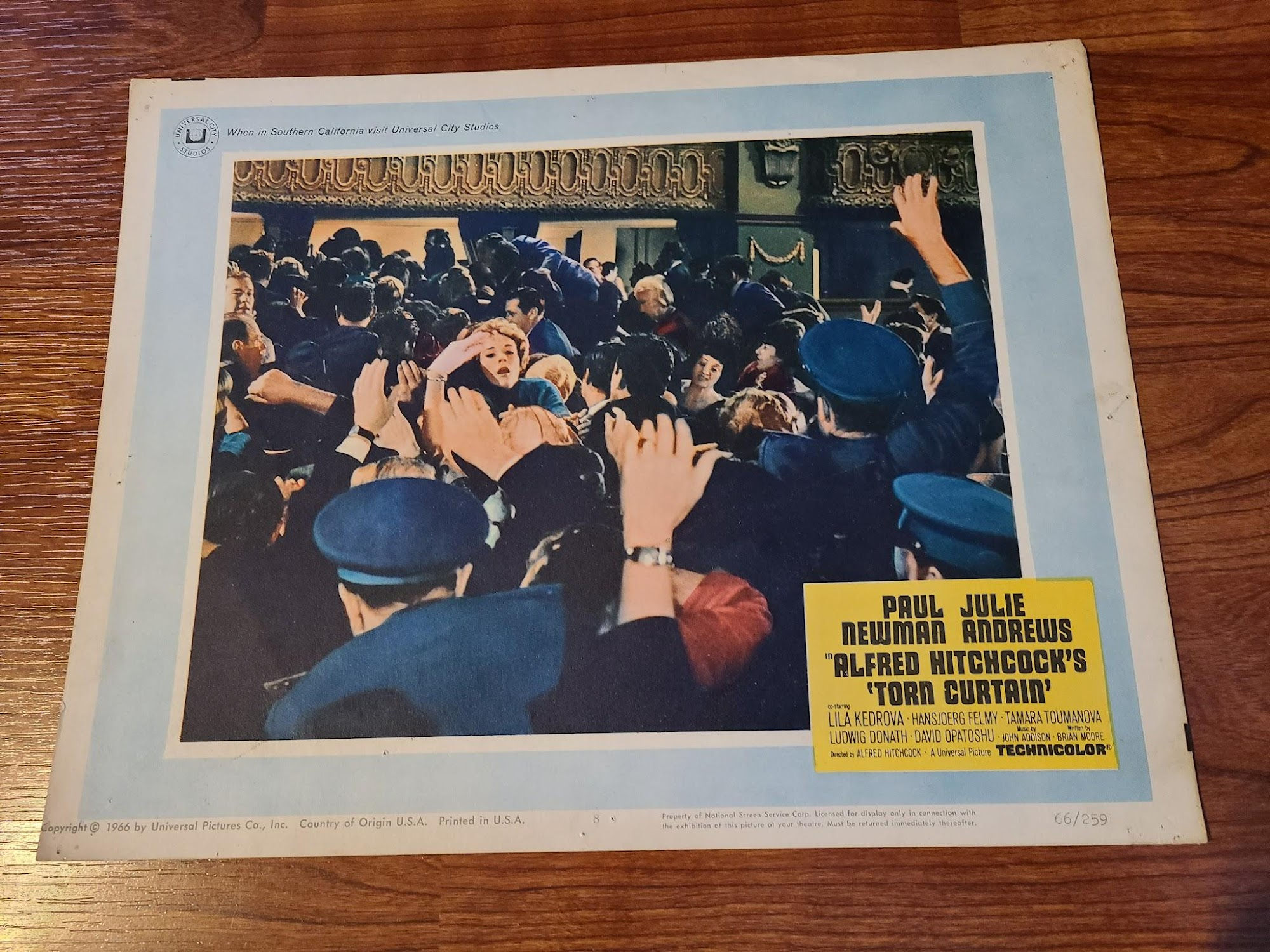 Torn Curtain 1966 General Lobby Cards