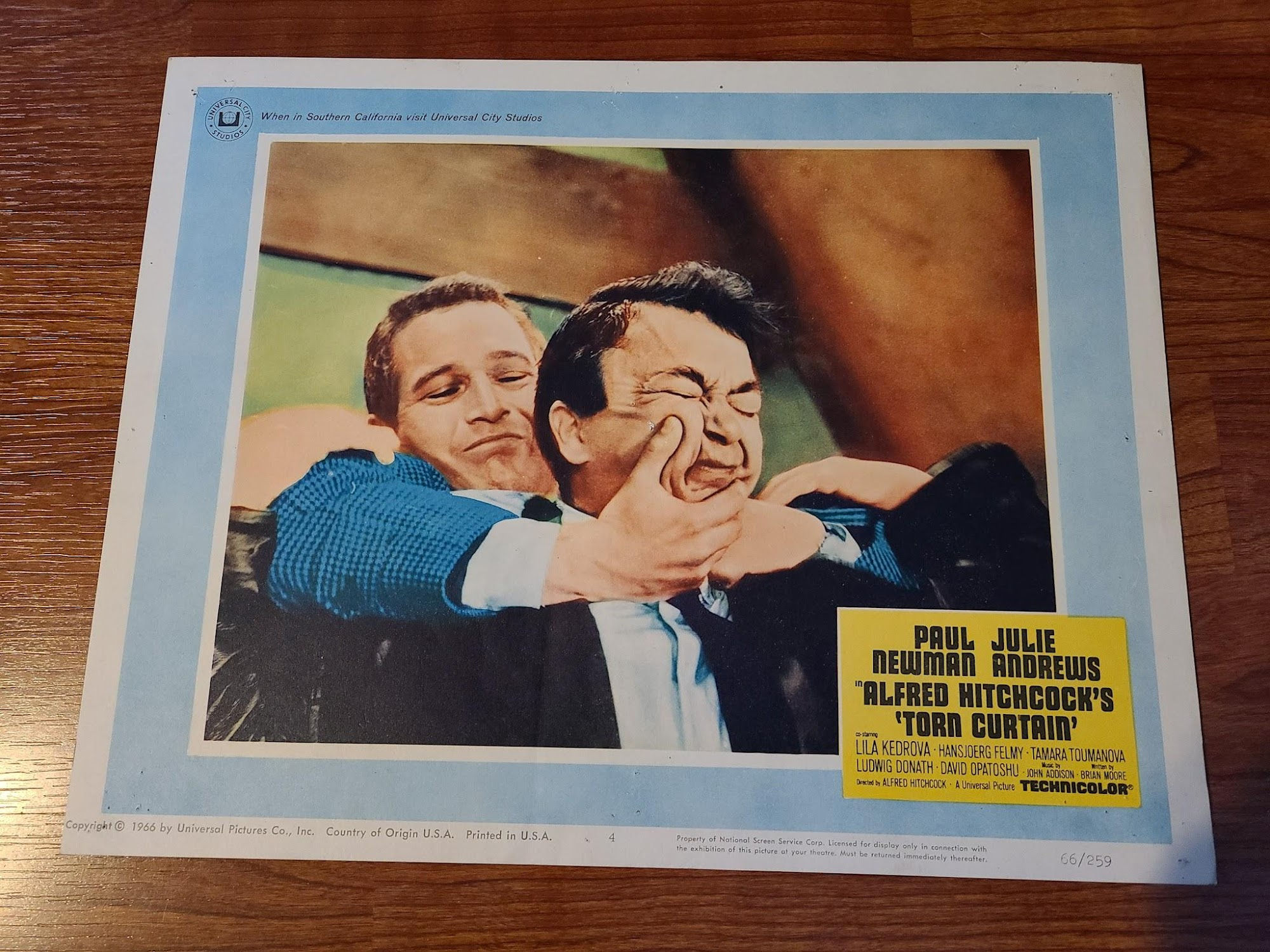 Torn Curtain 1966 General Lobby Cards