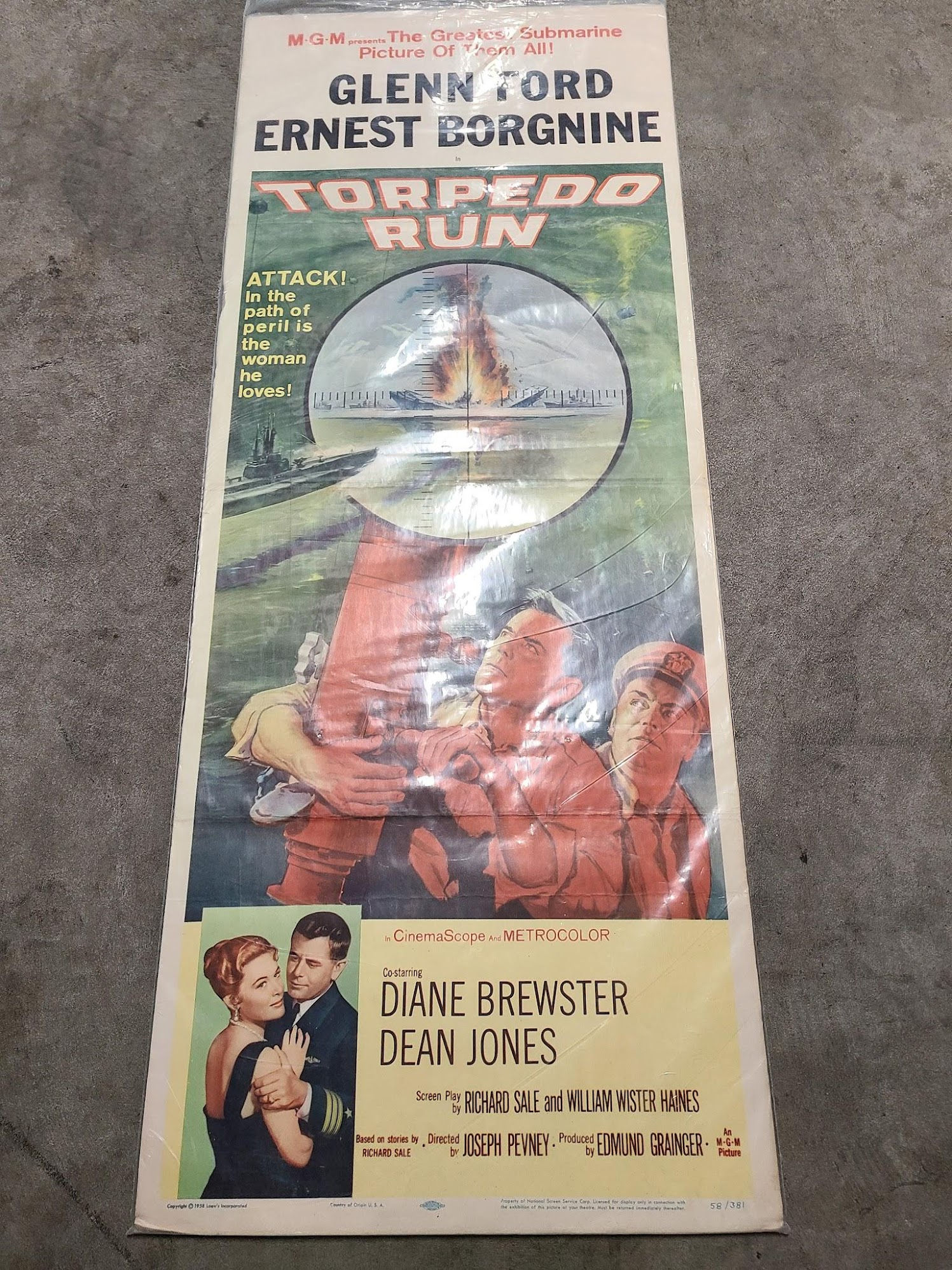 Torpedo Run 1958 Inserts