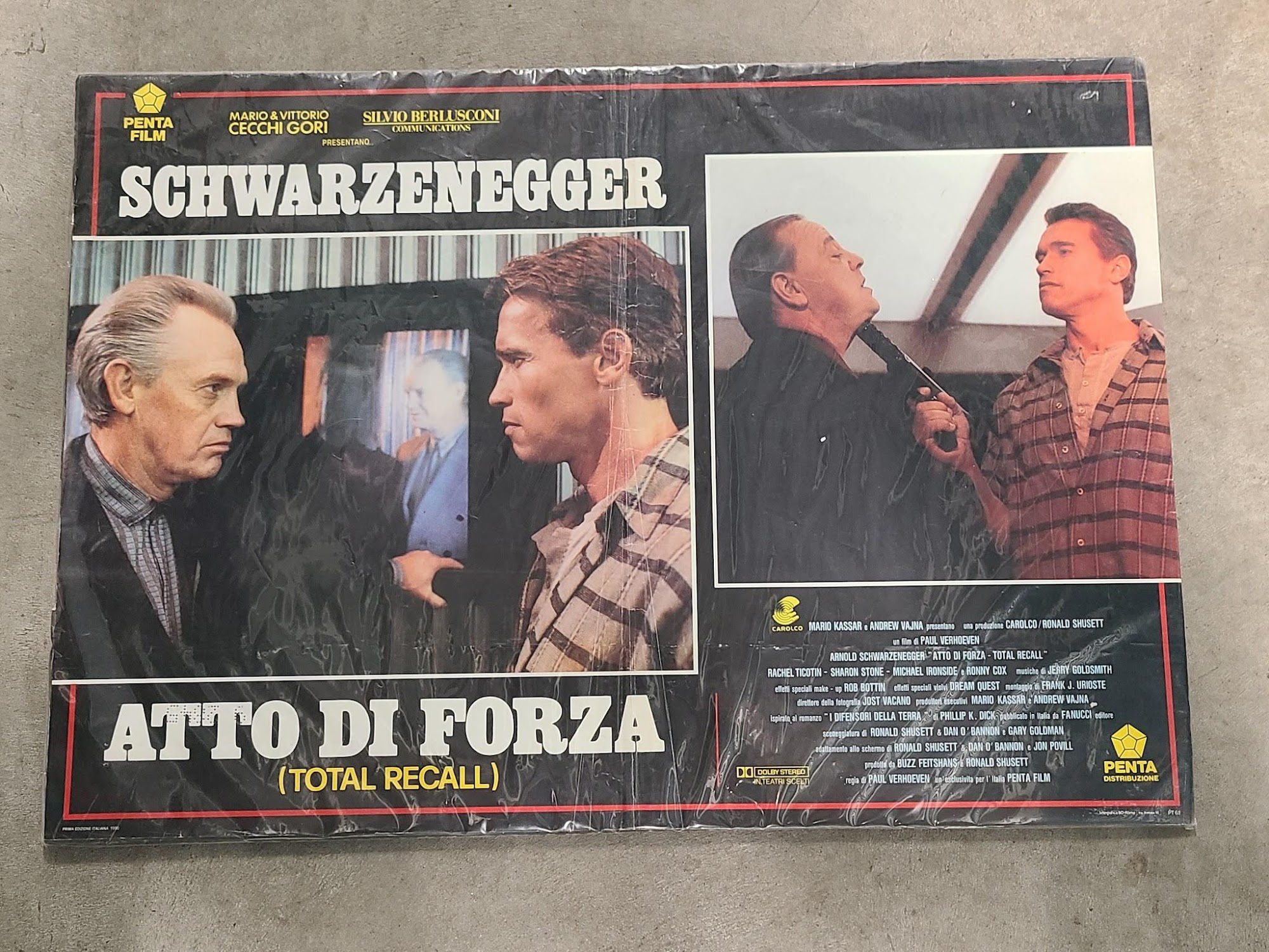 Total Recall 1990 Fotobusta