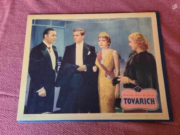 Tovarich 1937 General Lobby Cards