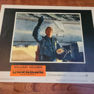 Toward The Unknown 1956 Military/Aviation Lobby Cards