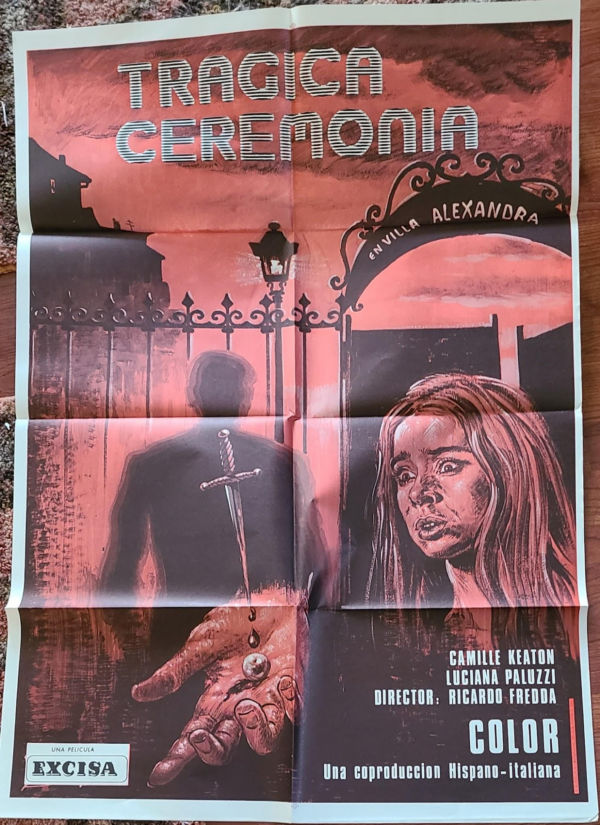 Tragic Ceremony 1972 1 Sheets/US