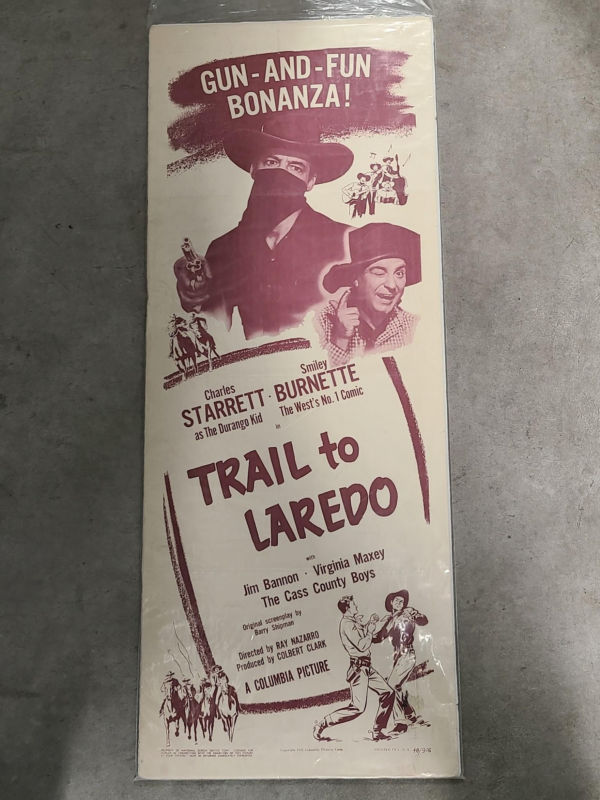 Trail To Laredo 1948 Inserts