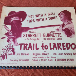 Trail To Laredo 1948 Western Lobby Cards