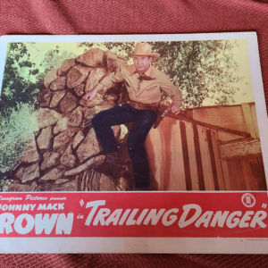 Trailing Danger 1947 Western Lobby Cards