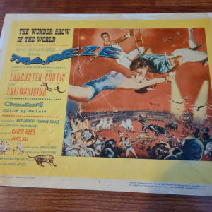 Trapeze 1956 Title Cards