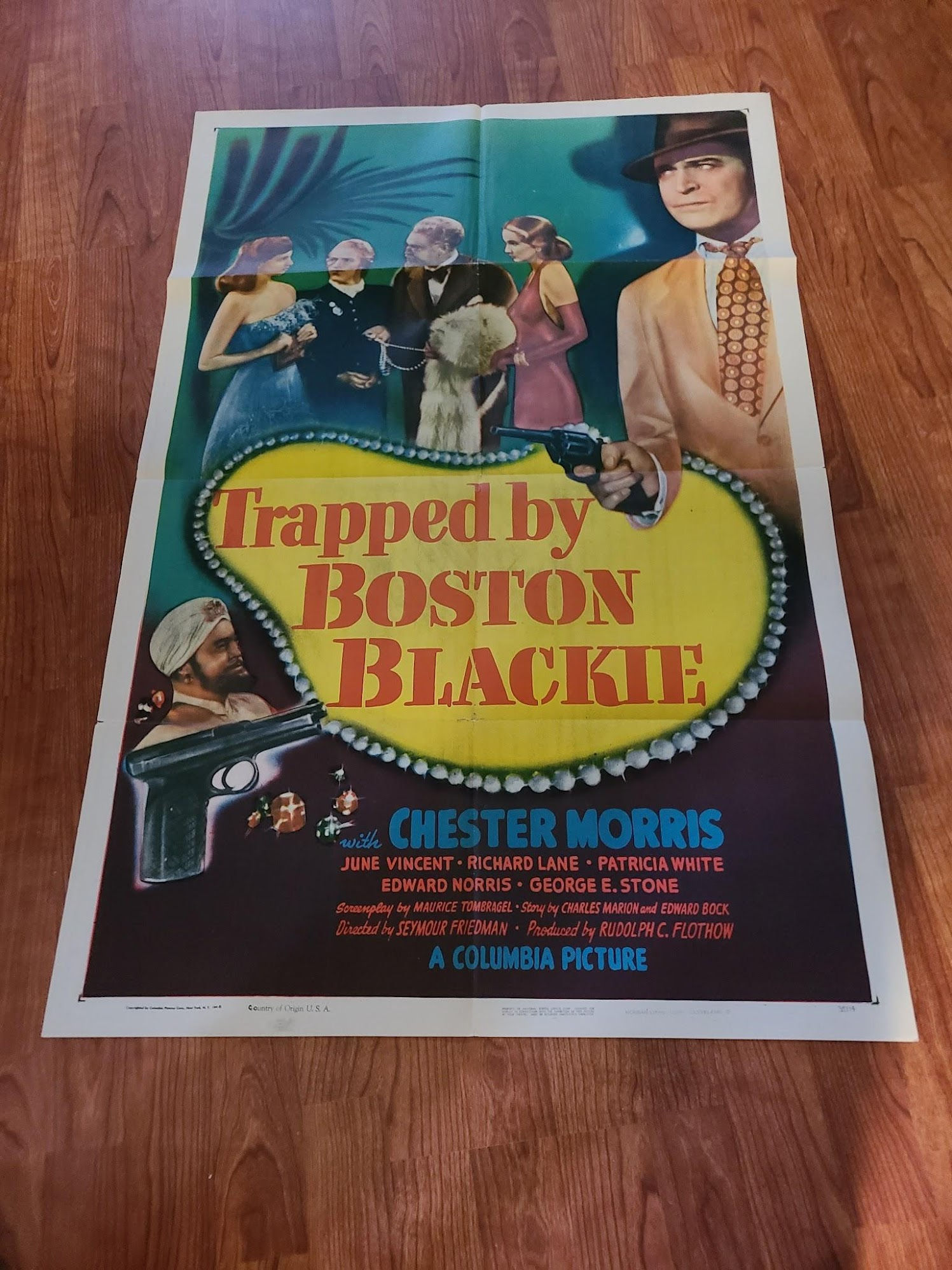 Trapped By Boston Blackie 1949 1 Sheets/US
