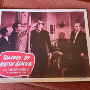Trapped By Boston Blackie 1948 General Lobby Cards