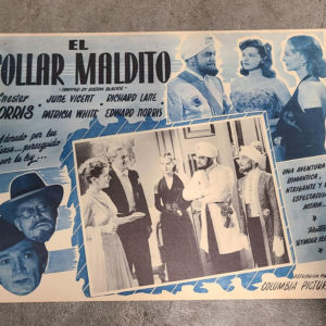 Trapped By Boston Blackie 1948 Mexican Lobby Cards