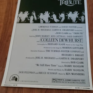 Tribute 1980 Inserts