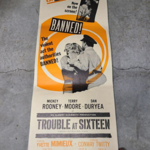 Trouble At Sixteen 1960 Inserts