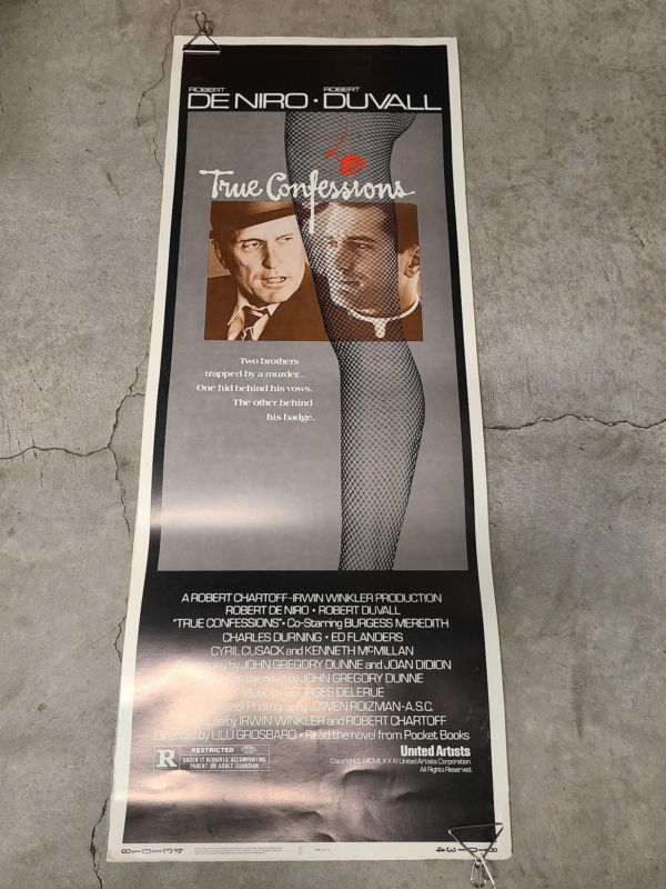 True Confessions 1981 Inserts