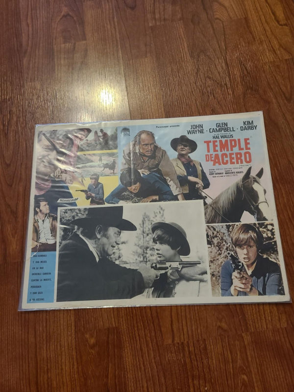 True Grit 1969 Mexican Lobby Cards