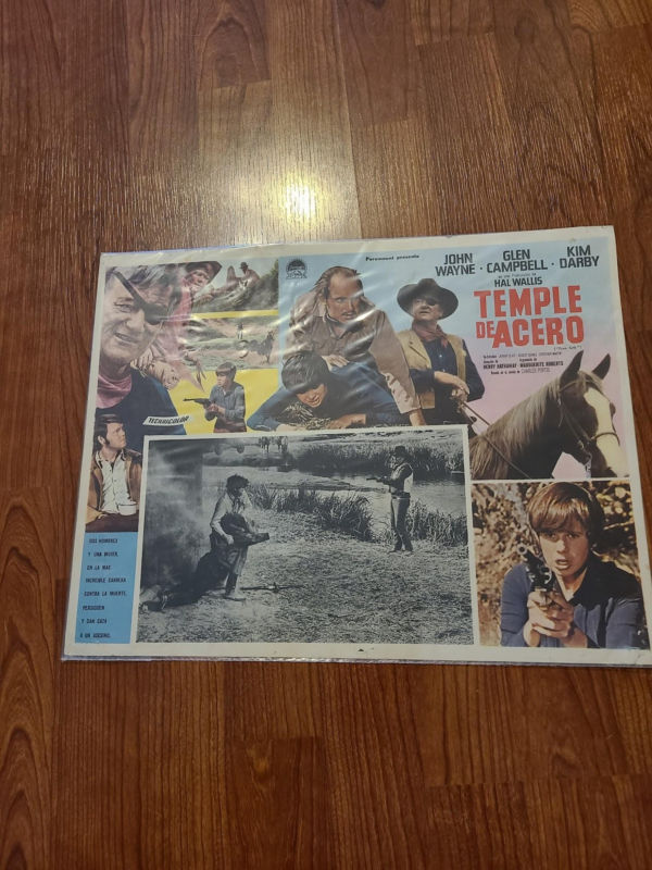 True Grit 1969 Mexican Lobby Cards