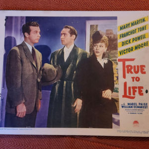 True To Life 1943 General Lobby Cards