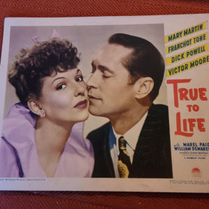 True To Life 1943 General Lobby Cards
