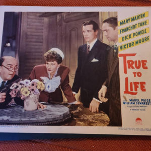 True To Life 1943 General Lobby Cards