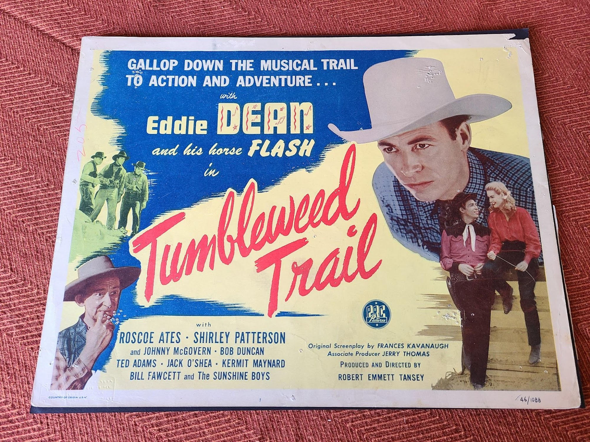 Tumbleweed Trail 1946 Western Lobby Cards