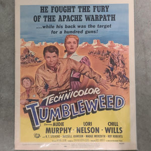 Tumbleweed 1953 Window Cards