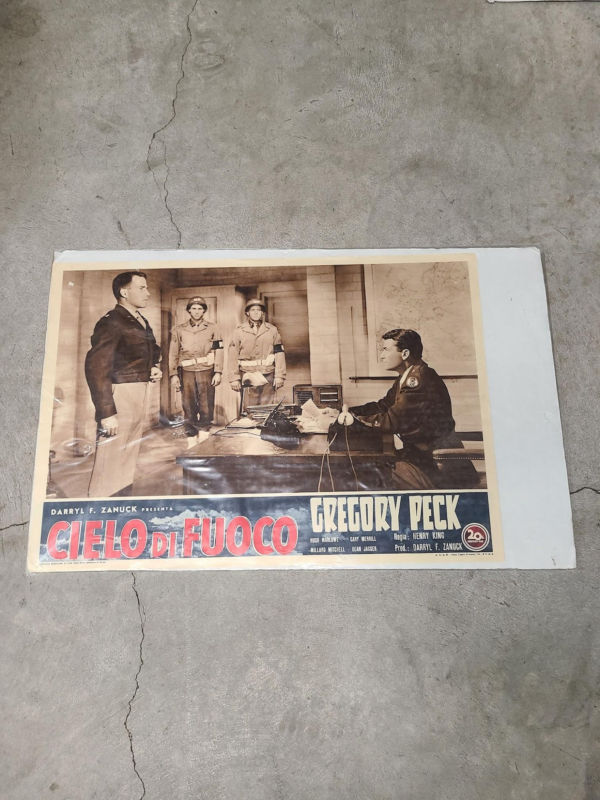 Twelve O'Clock High 1949 Italian Cards