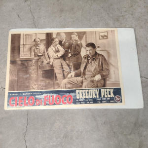 Twelve O'Clock High 1949 Italian Cards