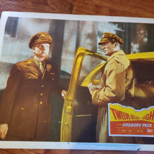 Twelve O'Clock High 1949 Military/Aviation Lobby Cards