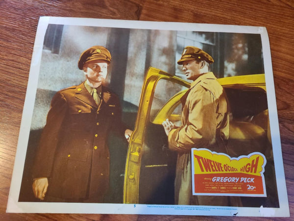 Twelve O'Clock High 1949 Military/Aviation Lobby Cards