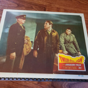 Twelve O'Clock High 1949 Military/Aviation Lobby Cards