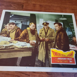 Twelve O'Clock High  Military/Aviation Lobby Cards