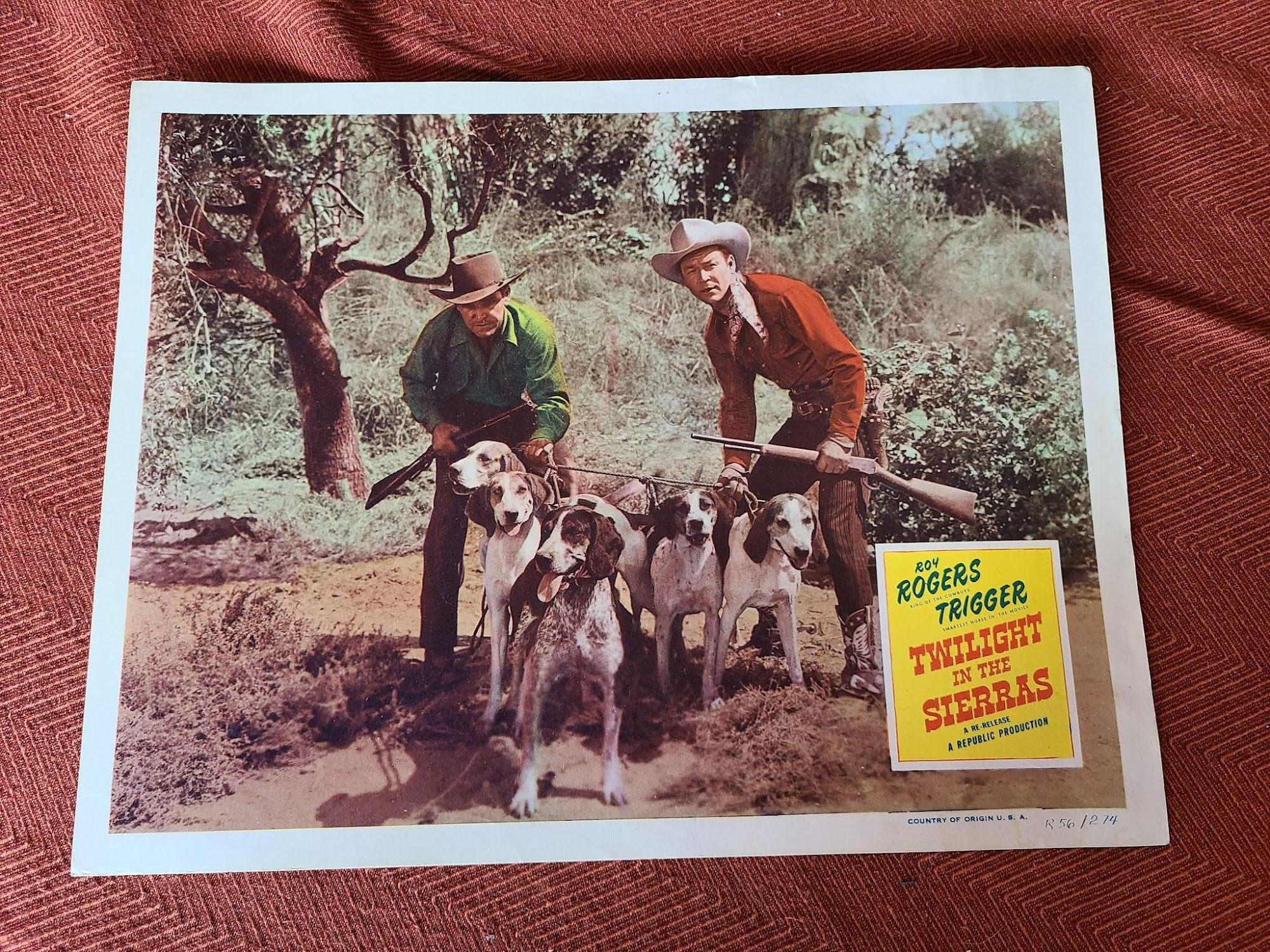Twilight In The Sierras 1950 Western Lobby Cards