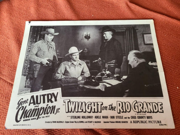 Twilight On The Rio Grande 1947 Western Lobby Cards