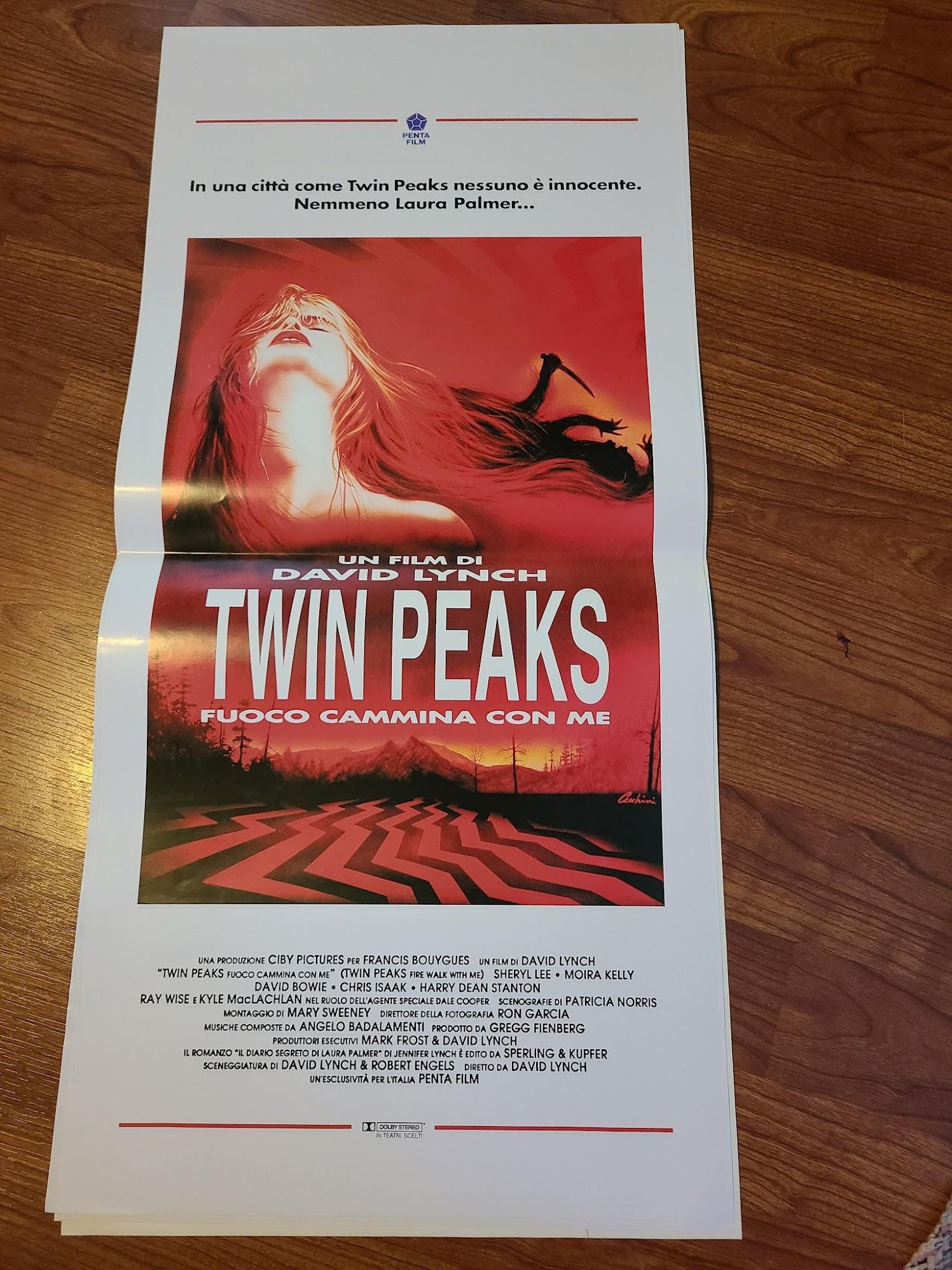 Twin Peaks: Fire Walk With Me 1992 Locodina