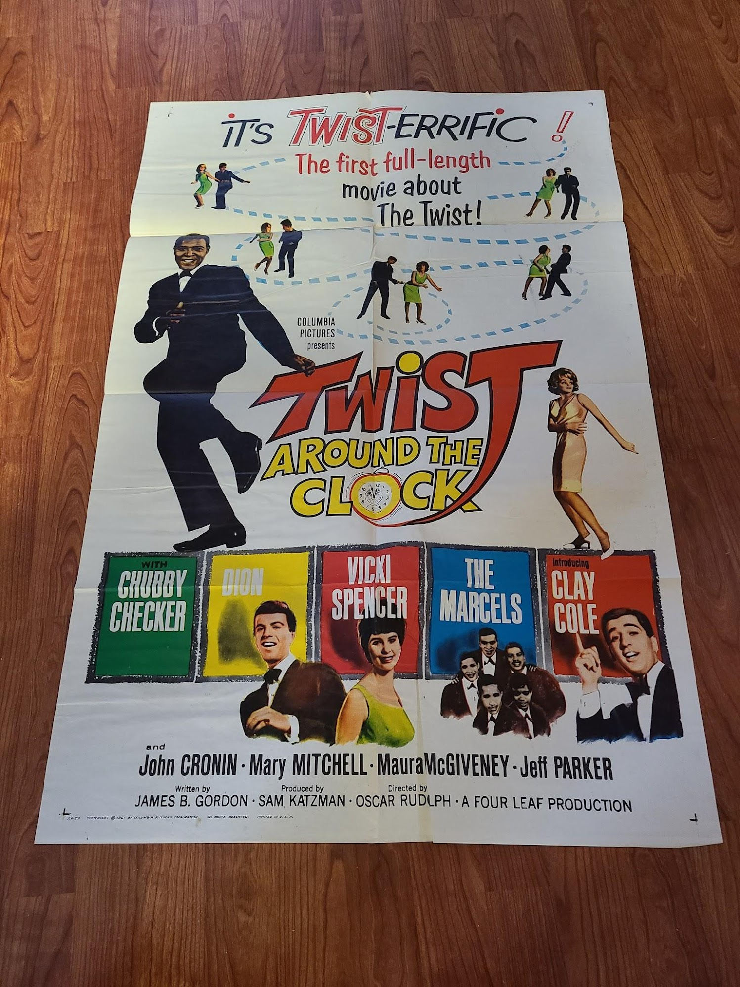 Twist Around The Clock 1962 1 Sheets/US