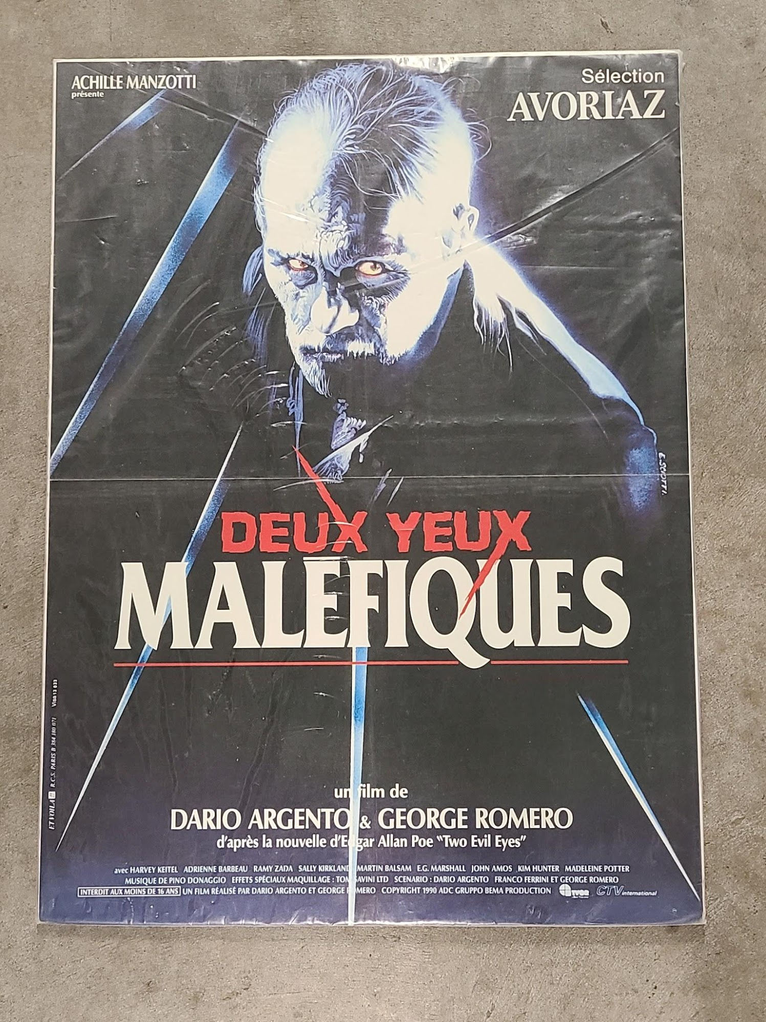 Two Evil Eyes 1990 French