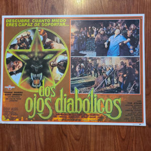 Two Evil Eyes 1990 Mexican Lobby Cards