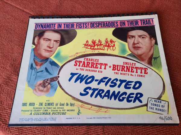 Two-Fisted Stranger 1946 Western Lobby Cards