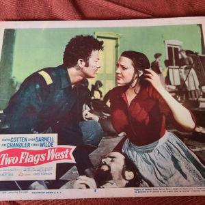 Two Flags West 1950 Western Lobby Cards