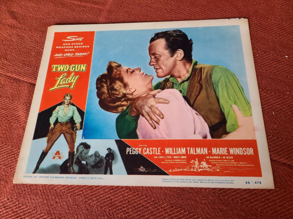 Two Gun Lady 1955 Western Lobby Cards