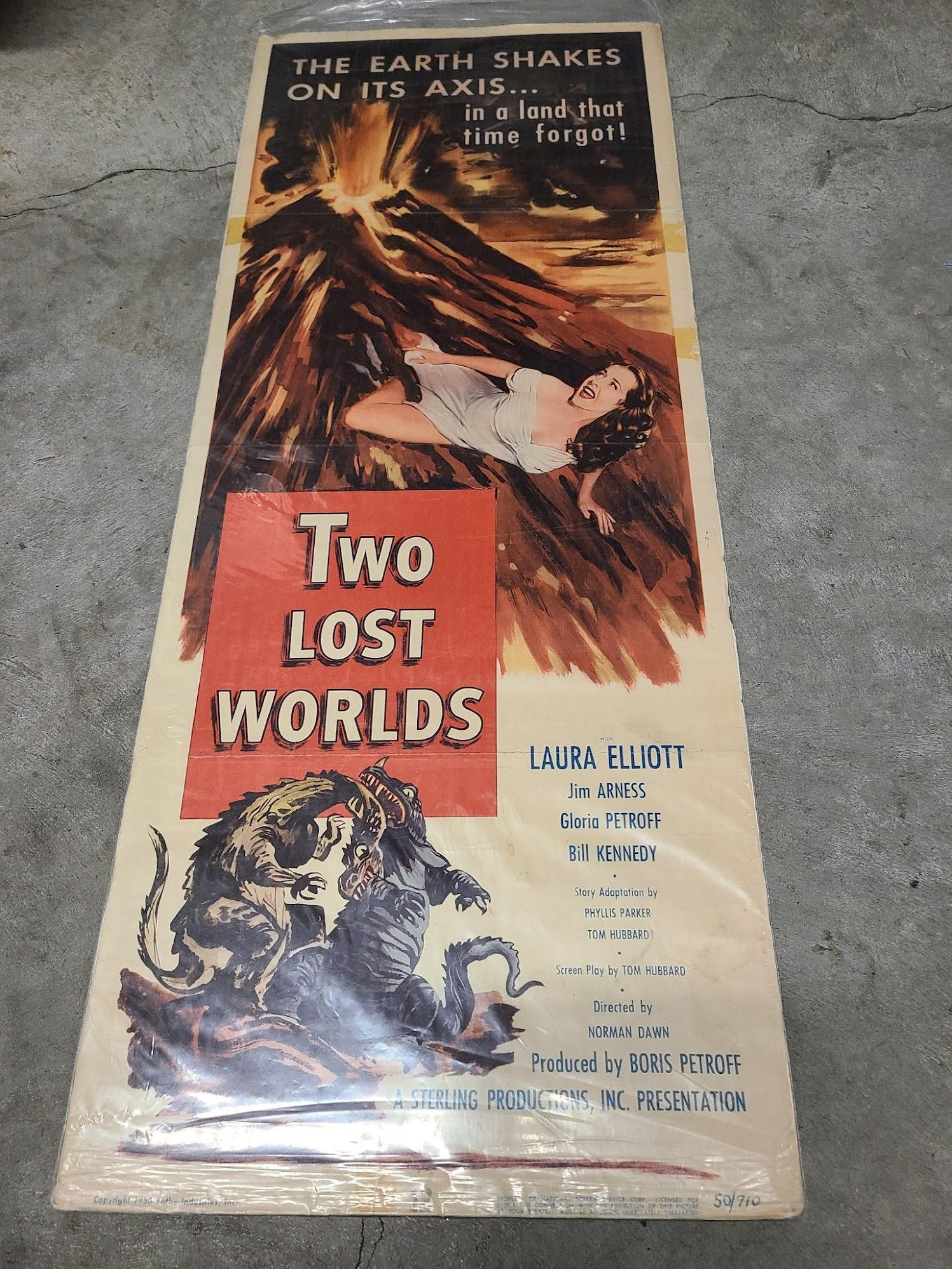 Two Lost Worlds 1950 Inserts