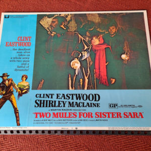 Two Mules For Sister Sara 1971 Western Lobby Cards