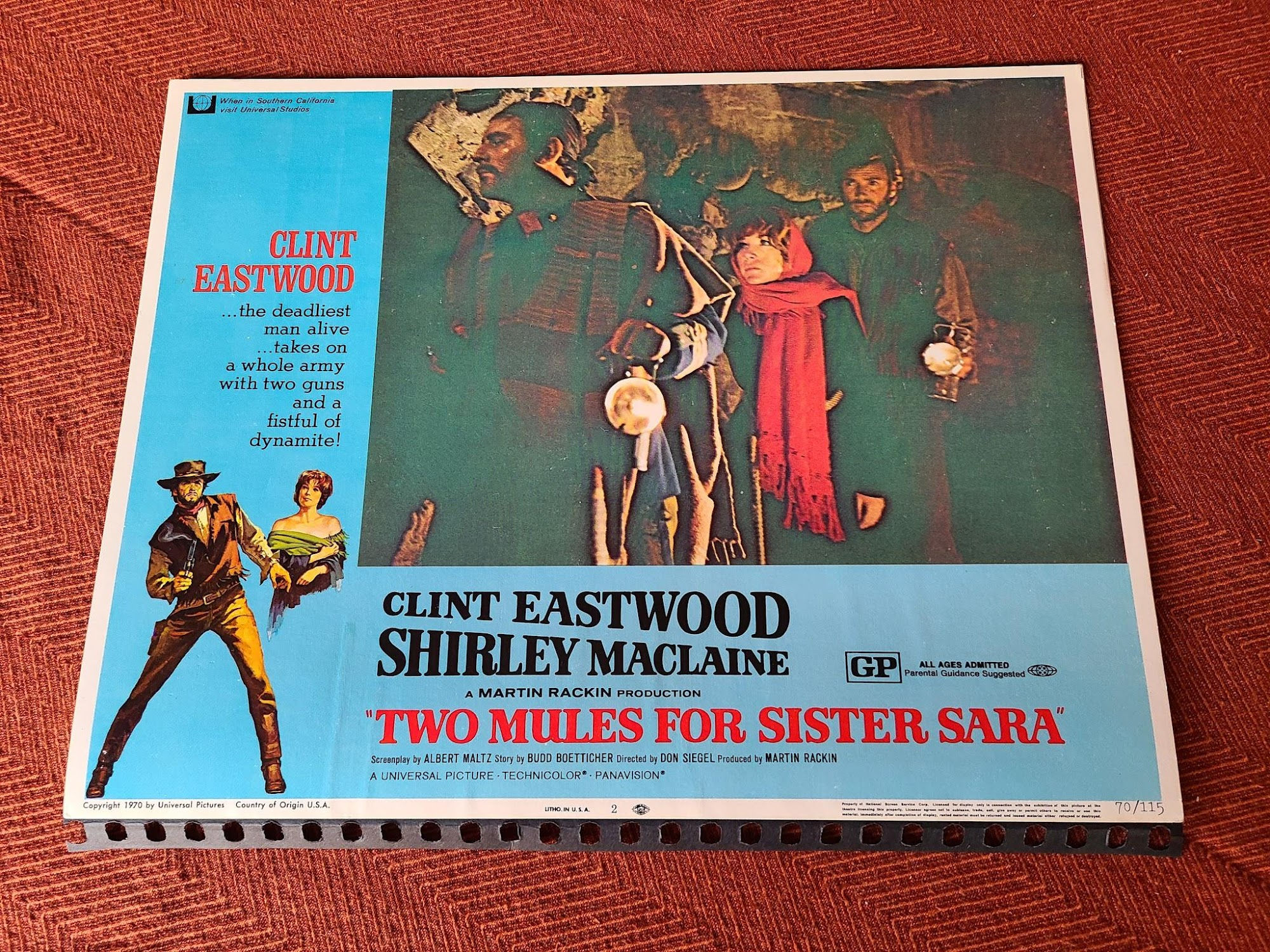Two Mules For Sister Sara 1971 Western Lobby Cards