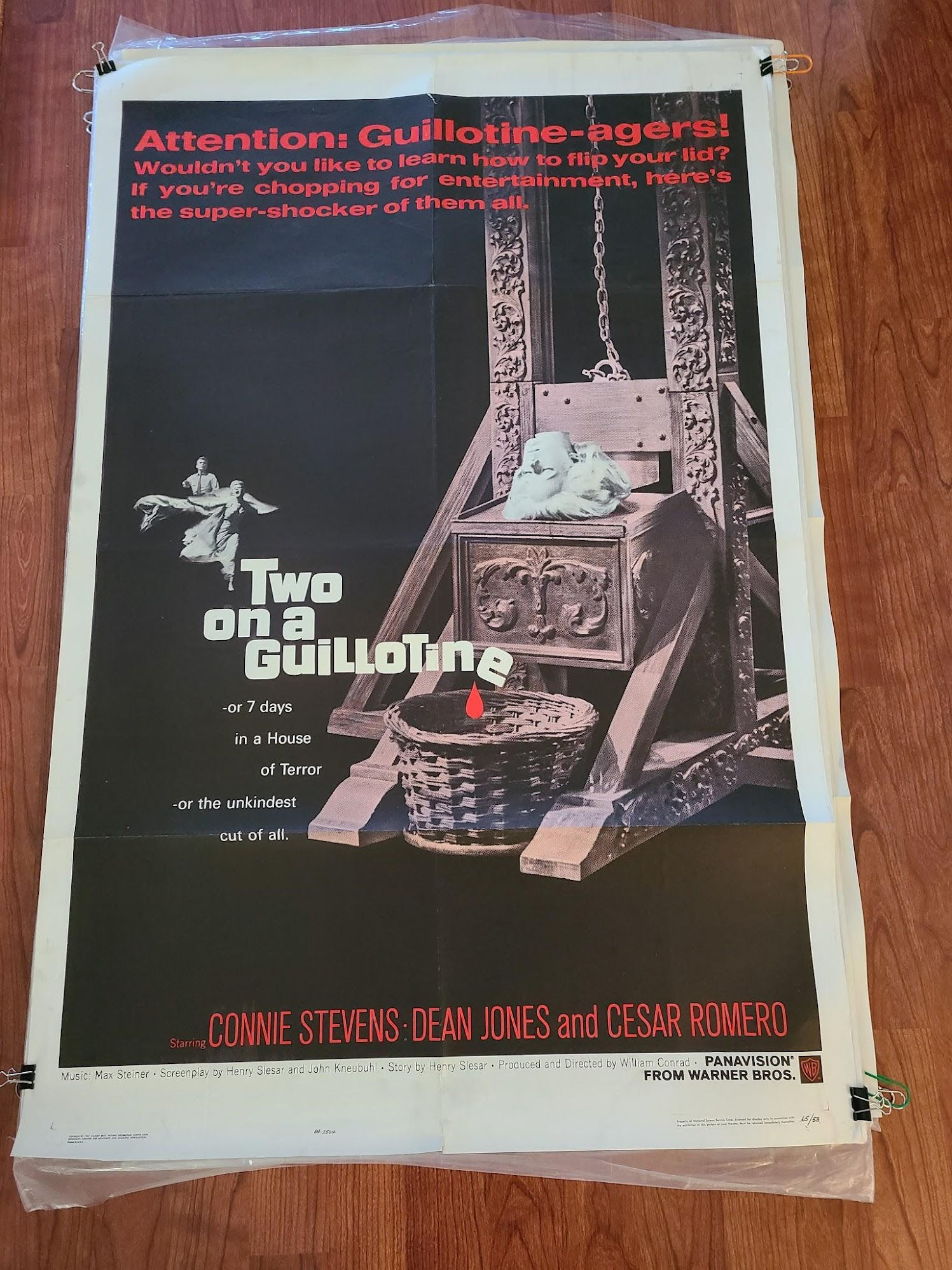Two On A Guillotine 1965 1 Sheets/US