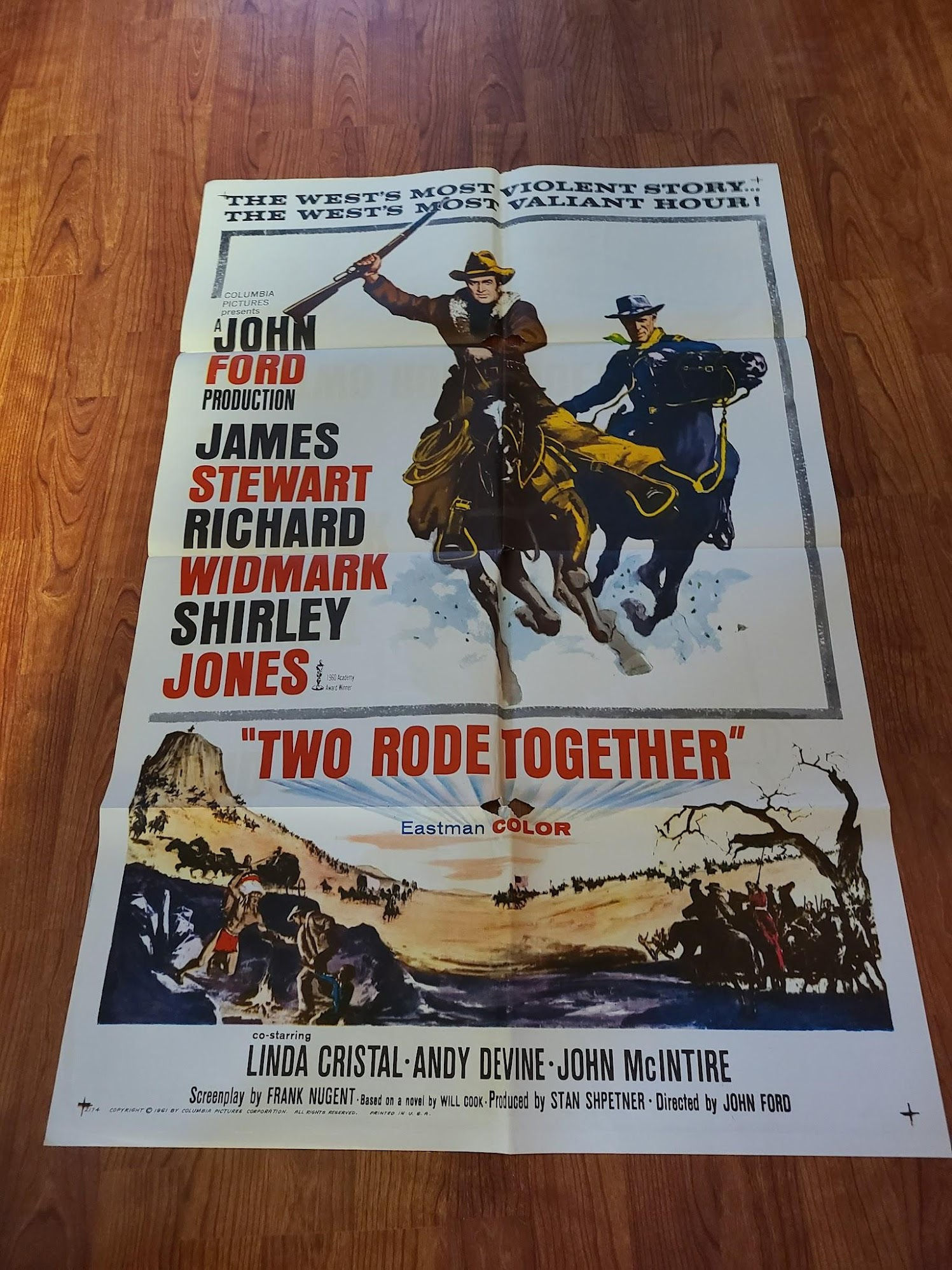 Two Rode Together 1961 1 Sheets/US