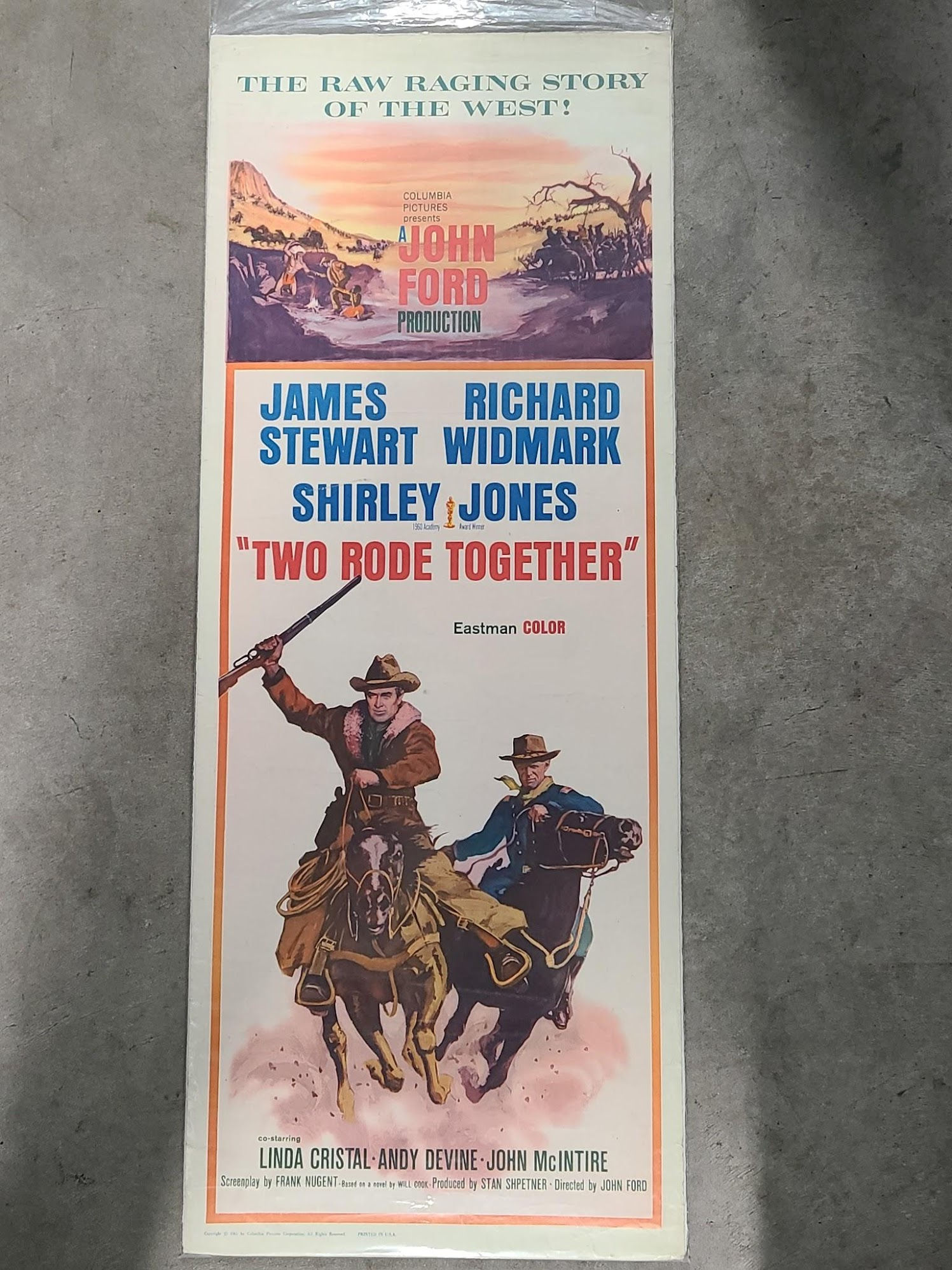Two Rode Together 1961 Inserts